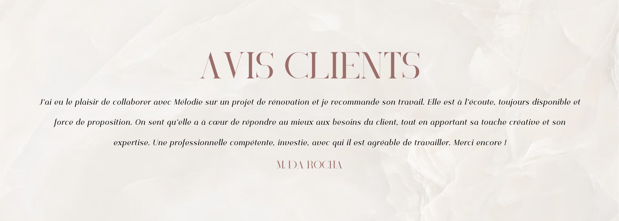 avis clients