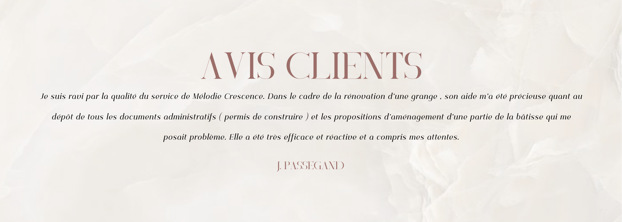 avis clients